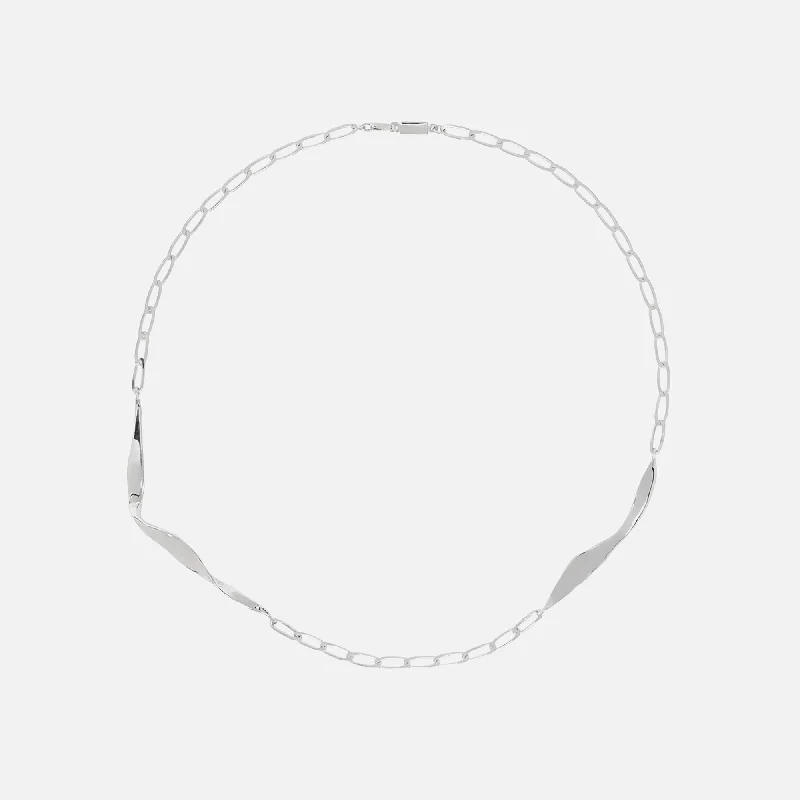Breathtaking Jewelry At Limited-Time Savings Faris Blade Necklace - Silver