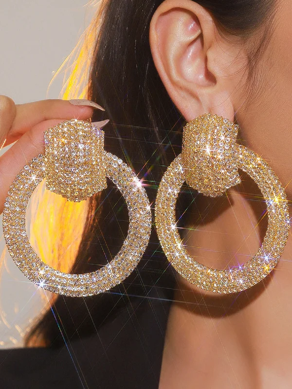 Breathtaking Jewelry, Breathtaking Prices Bold and Unique Oversized Round Earrings for Women Breathtaking Jewelry, Breathtaking Prices Bold and Unique Oversized Round Earrings for Women