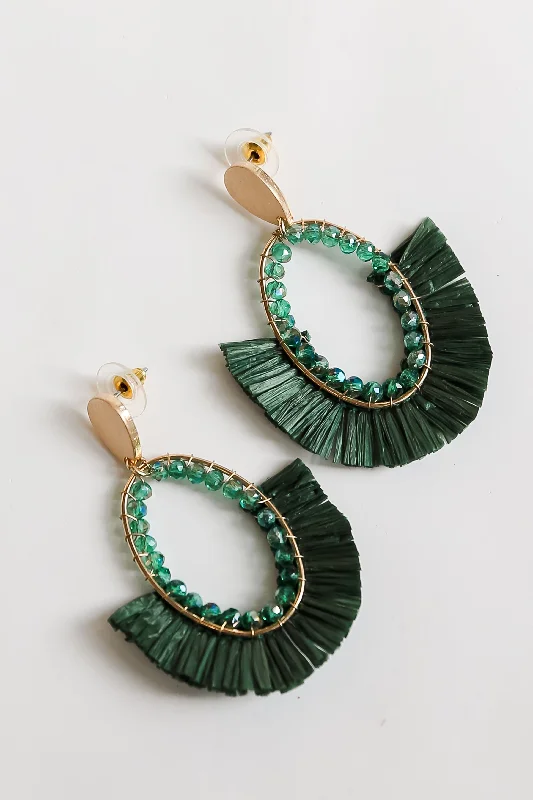 Limited-Time Jewelry Sale – Don't Miss Out On Dazzling Discounts Brittany Green Fringe Statement Earrings Limited-Time Jewelry Sale – Don't Miss Out On Dazzling Discounts Brittany Green Fringe Statement Earrings