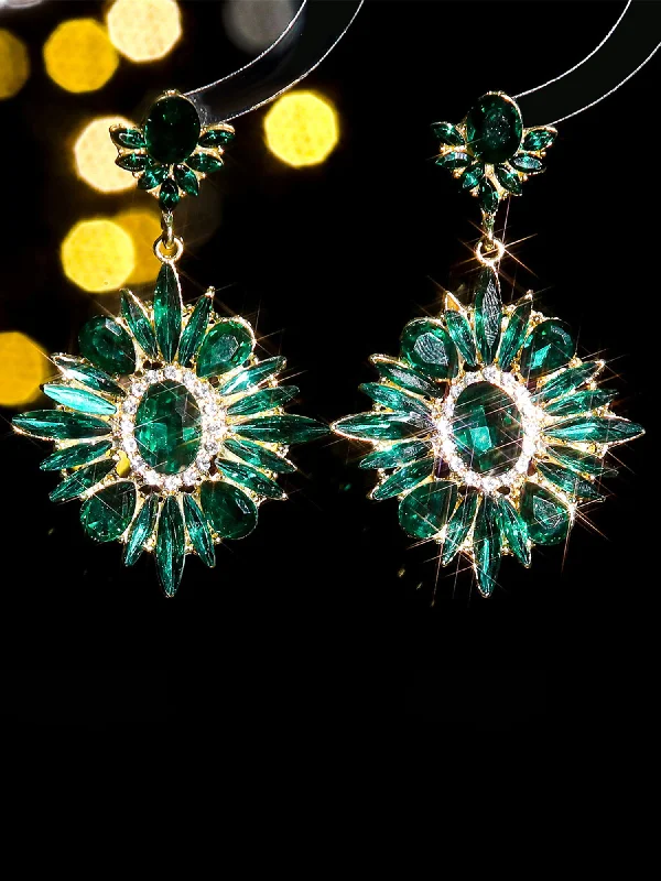 Eco-Friendly Sustainable Jewelry For Conscious Buyers Evil Eye Colorful Glass Rhinestone Stud Earrings Eco-Friendly Sustainable Jewelry For Conscious Buyers Evil Eye Colorful Glass Rhinestone Stud Earrings