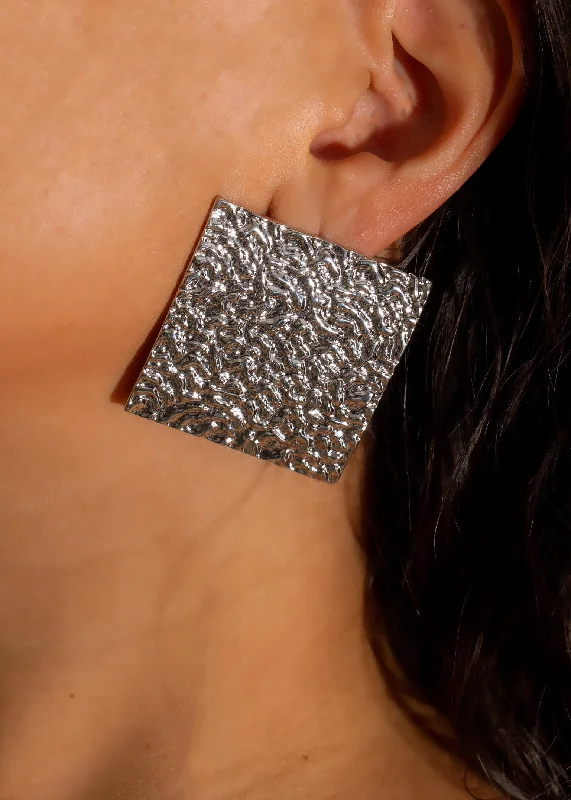 Handcrafted Beauty At Affordable Prices Exquisite Poise Earrings Silver
