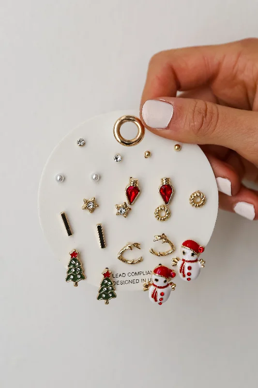 Accessorize For Less – Luxury Jewelry At Affordable Prices Holly Gold Earring Set