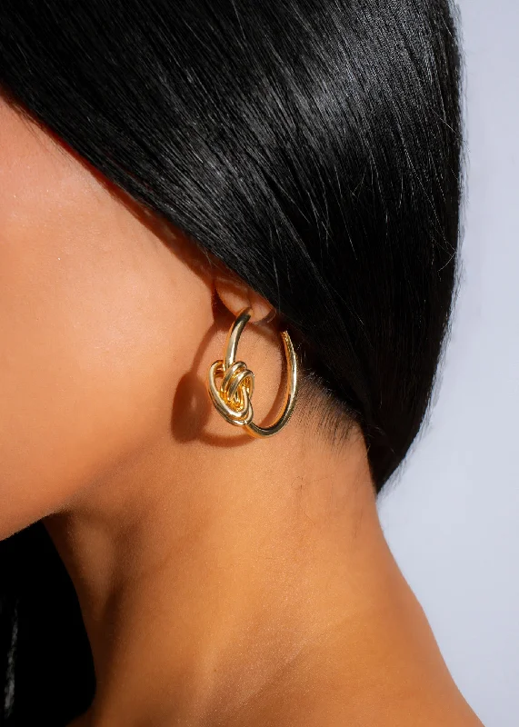Limited-Time Jewelry Sale – Elegant Styles At Less Infinity Knot Earrings Gold