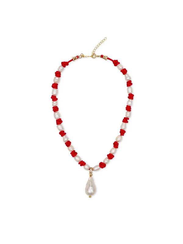 Upgrade Your Collection With Our Limited-Time Jewelry Sale Knotted Pearls Necklace