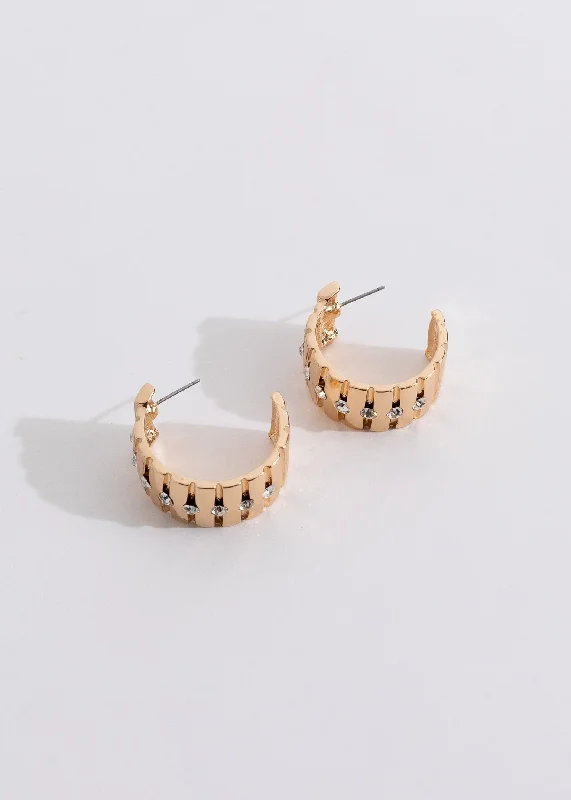 Timeless Elegance Now At Special Discounts Next Level Earrings Gold