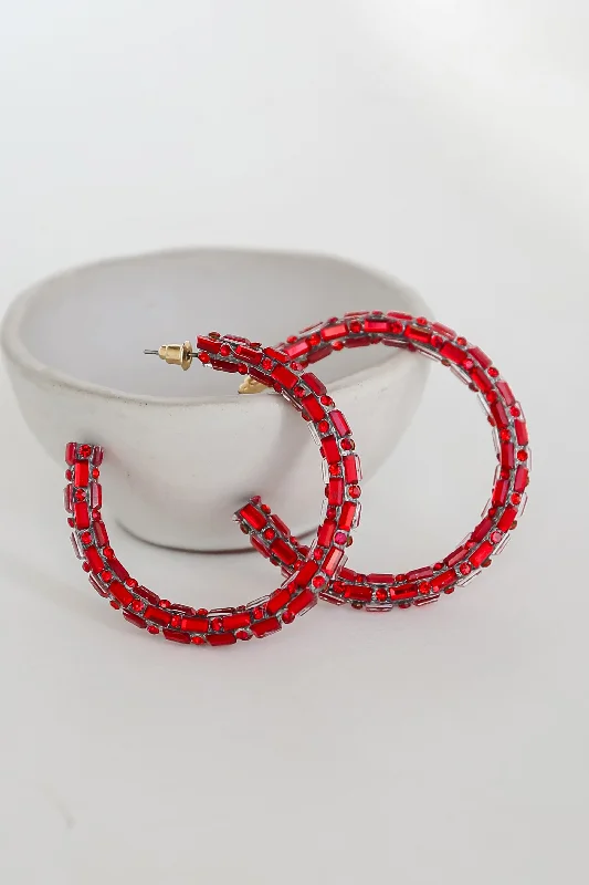 Final Call For Exquisite Jewelry At Reduced Rates Marie Gemstone Hoop Earrings