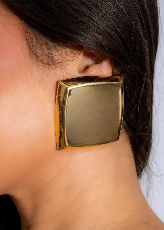 Luxury Jewelry Clearance – Shop Premium Styles Now Midnight Gleam Earring Gold