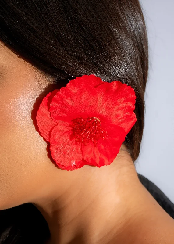 Holiday Jewelry Sale – Perfect Gifts At Great Prices Scarlet Petal Flower Earrings Red Holiday Jewelry Sale – Perfect Gifts At Great Prices Scarlet Petal Flower Earrings Red