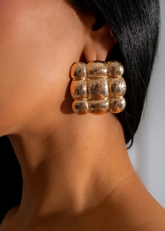 Shop Fine Jewelry With Exclusive Savings She's Unique Earring Gold