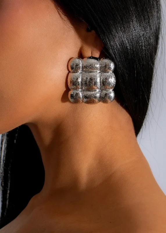 Timeless Jewelry At Special Discount Rates She's Unique Earring Silver
