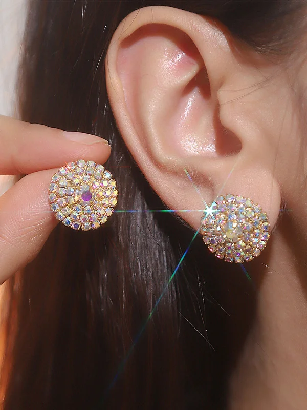 Celebrate Every Occasion With Sparkling Savings Simple Sparkly Rhinestone Earrings