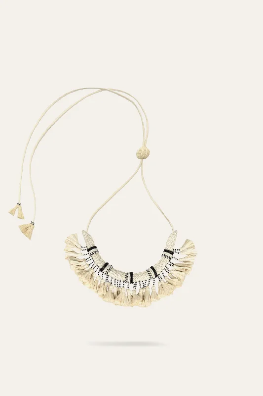 Holiday Jewelry Sale – Perfect Gifts At The Best Prices Soberanos Del Mar Necklace in Ecru