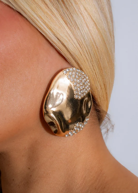 Luxury Jewelry Now At Special Promotional Rates Stellar Cascade Earrings Gold