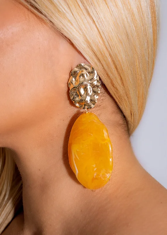 The Perfect Accessory For Less – Jewelry Sale Live Summer Warmth Earrings Yellow