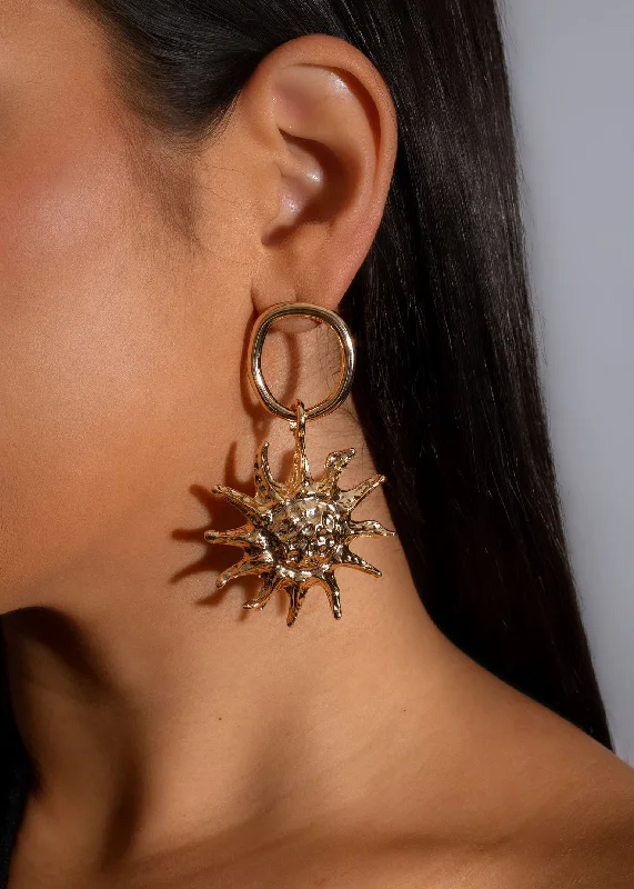 Flash Sale On Elegant Jewelry – Don't Miss Out Sunshine Earring Gold