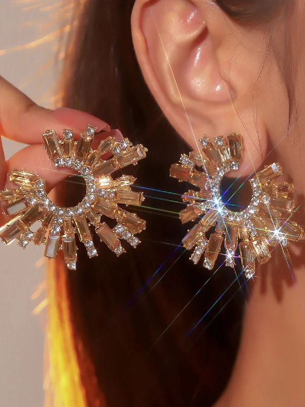 Once-A-Year Jewelry Sale – Grab Your Favorites Now Threader Statement Earrings With Rhinestone Once-A-Year Jewelry Sale – Grab Your Favorites Now Threader Statement Earrings With Rhinestone
