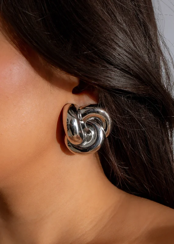 Unmissable Discounts On Timeless Jewelry Pieces You Can't Be Me Earring Silver