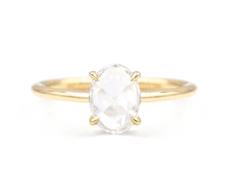 Shine Bright With Our Special Jewelry Promotions 0.77-Carat Rose Cut Oval Solitaire Shine Bright With Our Special Jewelry Promotions 0.77-Carat Rose Cut Oval Solitaire