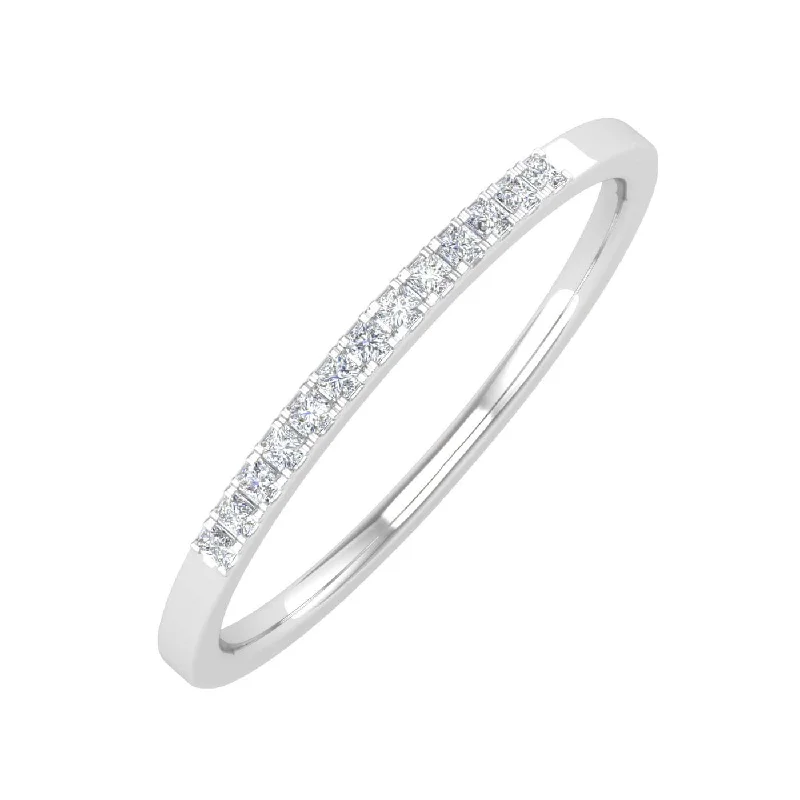 Get Ready To Sparkle – Special Jewelry Discounts 1/10 cttw Diamond Stackable Anniversary Ring in Gold - IGI Certified Get Ready To Sparkle – Special Jewelry Discounts 1/10 cttw Diamond Stackable Anniversary Ring in Gold - IGI Certified