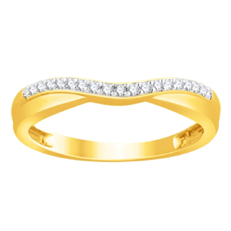 Shop Fine Jewelry With Amazing Deals 1/10 CTW Diamond Ring in 14KT Yellow Gold