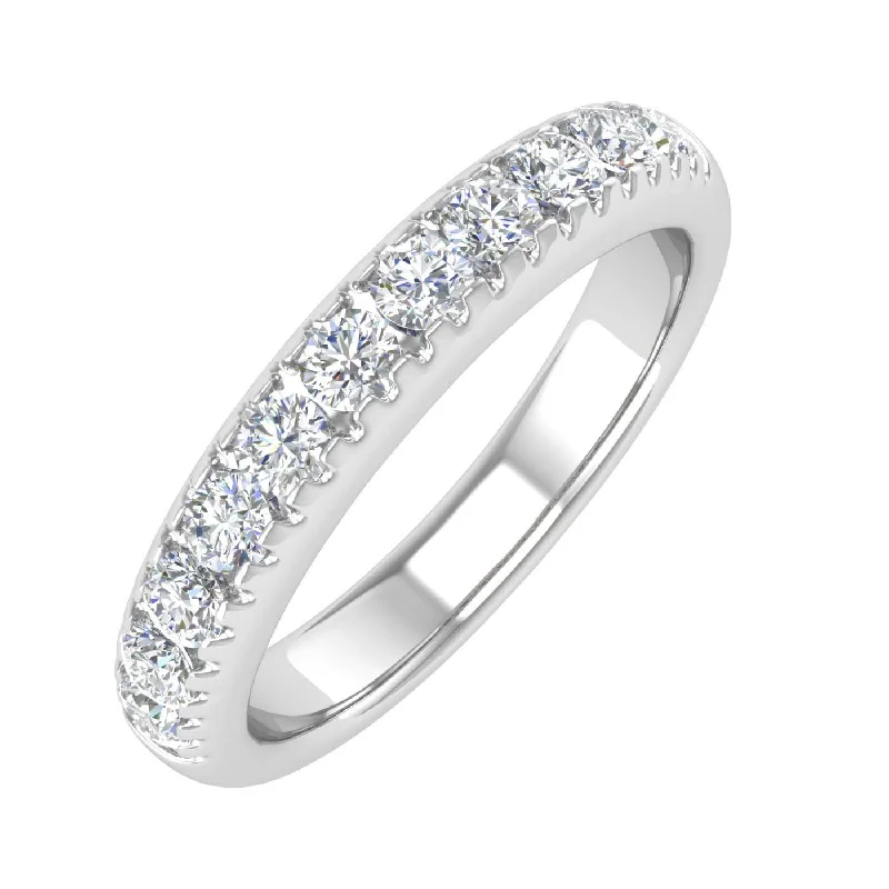Grab Stylish Jewelry Before The Sale Ends 1/2 Carat Round Diamond Wedding Band Ring in Gold - IGI Certified Grab Stylish Jewelry Before The Sale Ends 1/2 Carat Round Diamond Wedding Band Ring in Gold - IGI Certified