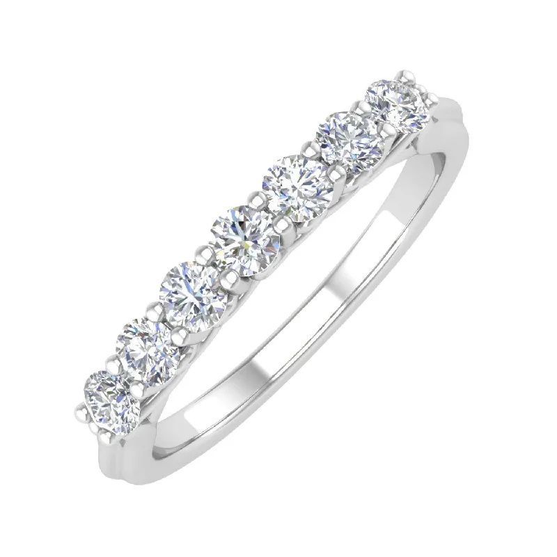 Bestselling Jewelry At Special Promotional Rates 1/2 Carat Round Diamond Wedding Band Ring in Gold - IGI Certified Bestselling Jewelry At Special Promotional Rates 1/2 Carat Round Diamond Wedding Band Ring in Gold - IGI Certified
