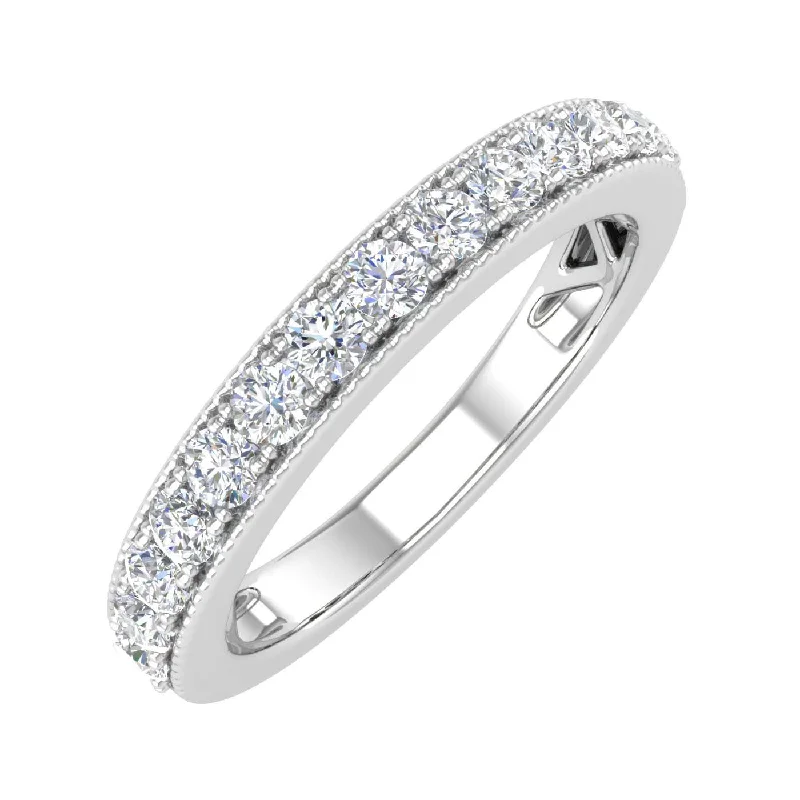 Limited-Stock Jewelry Clearance – Grab Your Favorites Now 1/2 Carat Round Diamond Wedding Band Ring in Gold - IGI Certified Limited-Stock Jewelry Clearance – Grab Your Favorites Now 1/2 Carat Round Diamond Wedding Band Ring in Gold - IGI Certified