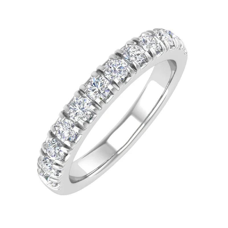 Buy More, Save More On Stunning Jewelry Designs 1/2 Carat Round Diamond Wedding Band Ring in Gold - IGI Certified Buy More, Save More On Stunning Jewelry Designs 1/2 Carat Round Diamond Wedding Band Ring in Gold - IGI Certified