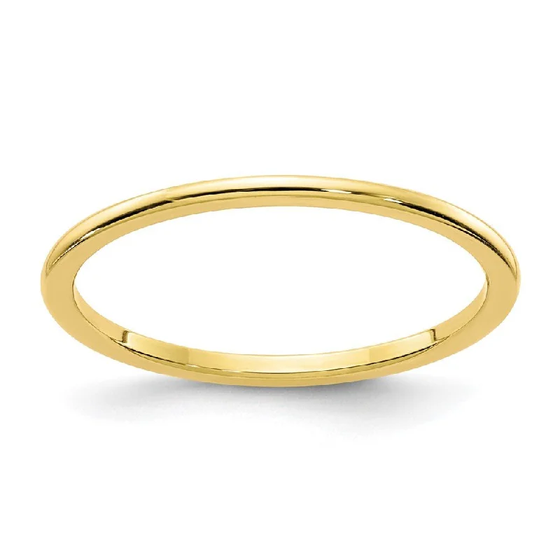 Luxury Jewelry Sale – Sparkle For Less 1.2mm 10k Yellow Gold Polished Half Round Stackable Band Luxury Jewelry Sale – Sparkle For Less 1.2mm 10k Yellow Gold Polished Half Round Stackable Band