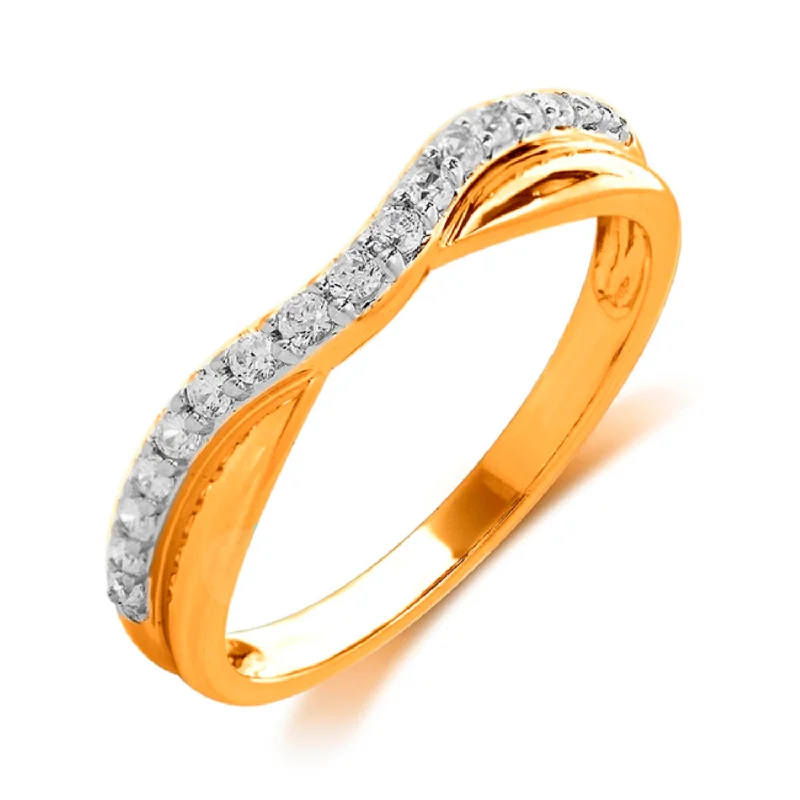 Stunning Jewelry At Even More Stunning Prices 1/4 CTW Diamond Ring in 14KT Yellow Gold Stunning Jewelry At Even More Stunning Prices 1/4 CTW Diamond Ring in 14KT Yellow Gold
