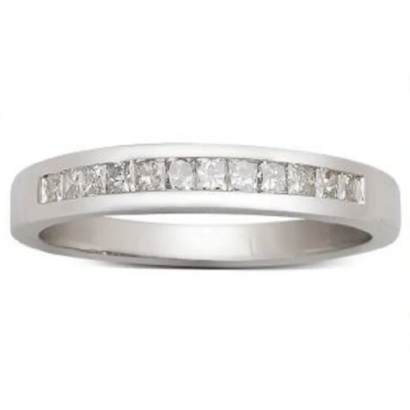 Exclusive Jewelry Sale – Grab Timeless Pieces Now 1/4 CTW Diamond Wedding Ring in 14KT White Gold Exclusive Jewelry Sale – Grab Timeless Pieces Now 1/4 CTW Diamond Wedding Ring in 14KT White Gold