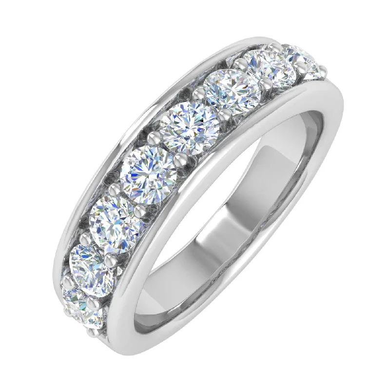Elegant Necklaces And Bracelets At Limited-Time Offers 1 Carat Diamond Wedding Band Ring in Gold - IGI Certified Elegant Necklaces And Bracelets At Limited-Time Offers 1 Carat Diamond Wedding Band Ring in Gold - IGI Certified