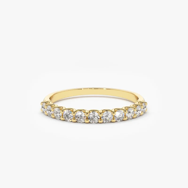 The Jewelry Sale You've Been Waiting For Is Here 14k 11 Stone U-Shaped Diamond Wedding Band The Jewelry Sale You've Been Waiting For Is Here 14k 11 Stone U-Shaped Diamond Wedding Band