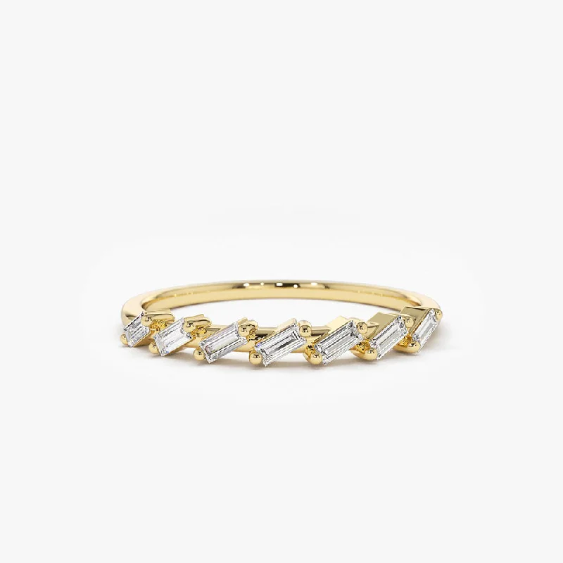 Jewelry Clearance – Final Chance To Save Big 14k 7 Stone Slanted Baguette Diamond Ring Jewelry Clearance – Final Chance To Save Big 14k 7 Stone Slanted Baguette Diamond Ring
