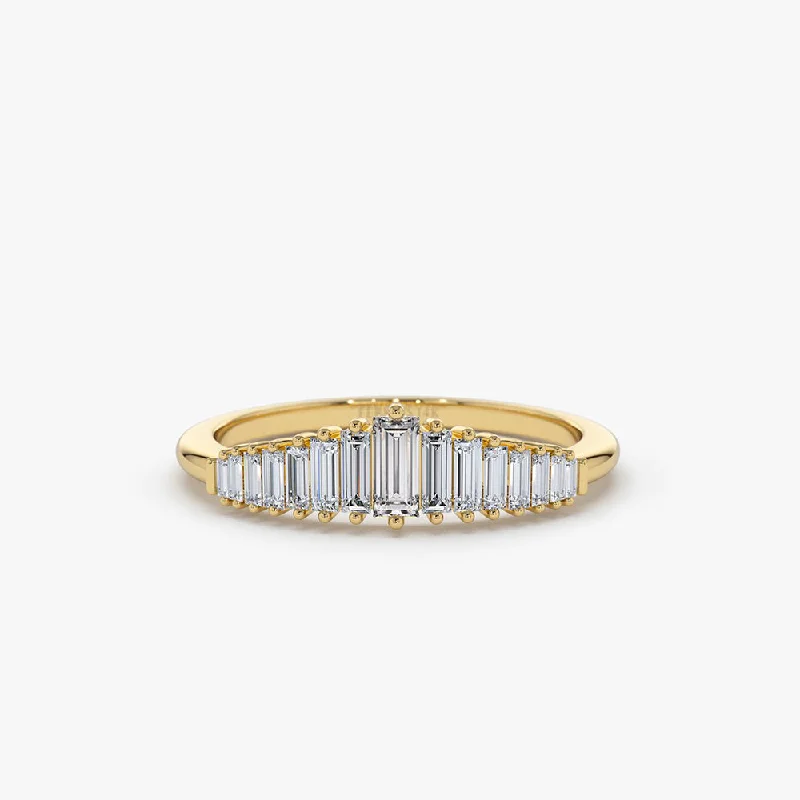 Affordable Glamour – Premium Jewelry At Special Prices 14K Baguette Diamond Tiara Ring Affordable Glamour – Premium Jewelry At Special Prices 14K Baguette Diamond Tiara Ring