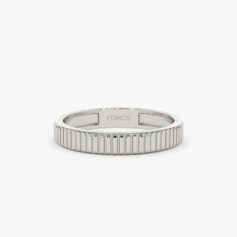 14K White Gold