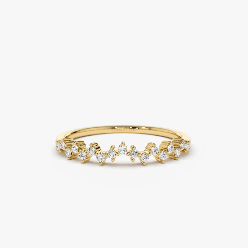 Timeless Jewelry Styles At Wallet-Friendly Prices 14K Gold Zig Zag Diamond Wedding Band Timeless Jewelry Styles At Wallet-Friendly Prices 14K Gold Zig Zag Diamond Wedding Band