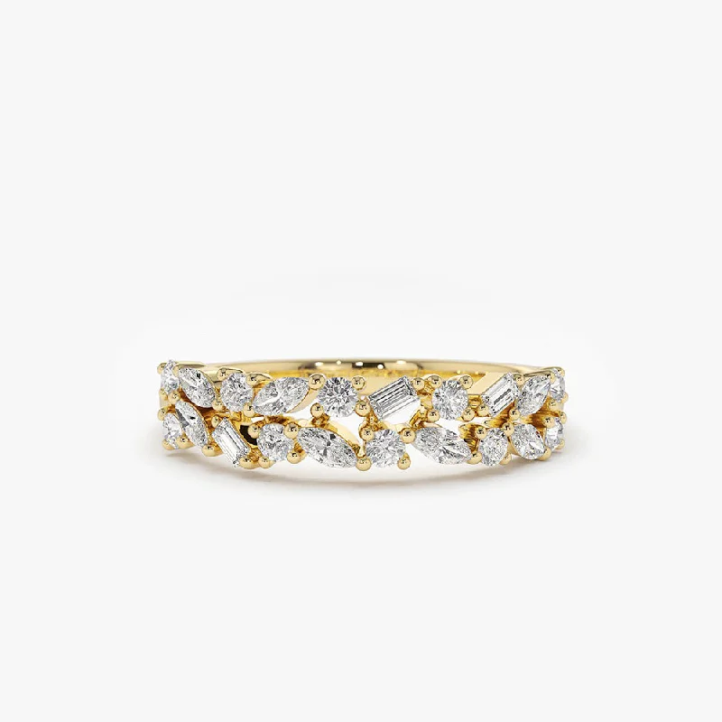 Flash Jewelry Sale – Get Stunning Pieces At Low Prices 14K Marquise Baguette and Round Diamond Anniversary Band Flash Jewelry Sale – Get Stunning Pieces At Low Prices 14K Marquise Baguette and Round Diamond Anniversary Band