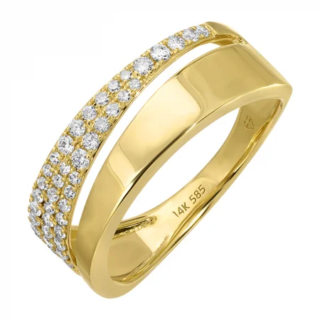 Flash Sale On Stunning Jewelry – Don't Miss Out 14K Pave Band Ring
