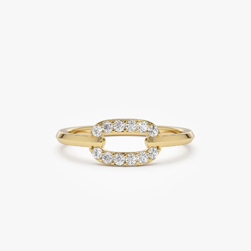 Unmissable Jewelry Discounts – Elevate Your Look For Less 14k Single Link Diamond Ring Unmissable Jewelry Discounts – Elevate Your Look For Less 14k Single Link Diamond Ring