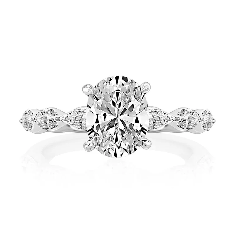 Accessorize For Less – Luxury Jewelry At Affordable Prices 14K White And Rose Gold Classic Engagement Ring Accessorize For Less – Luxury Jewelry At Affordable Prices 14K White And Rose Gold Classic Engagement Ring