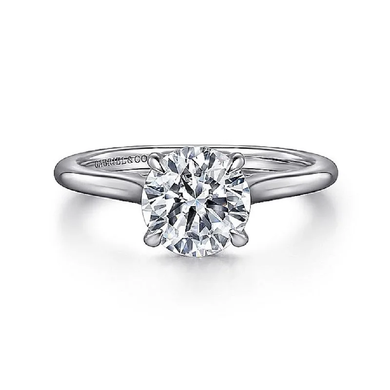 Holiday Jewelry Sale – Perfect Gifts At Great Prices 14K White Gold 'Ericka' Hidden Halo Round Diamond Engagement Ring Holiday Jewelry Sale – Perfect Gifts At Great Prices 14K White Gold 'Ericka' Hidden Halo Round Diamond Engagement Ring