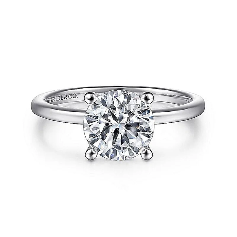 Buy More, Save More On Stunning Jewelry Pieces 14K White Gold ‘Evelina’ Solitaire Engagement Ring Buy More, Save More On Stunning Jewelry Pieces 14K White Gold ‘Evelina’ Solitaire Engagement Ring