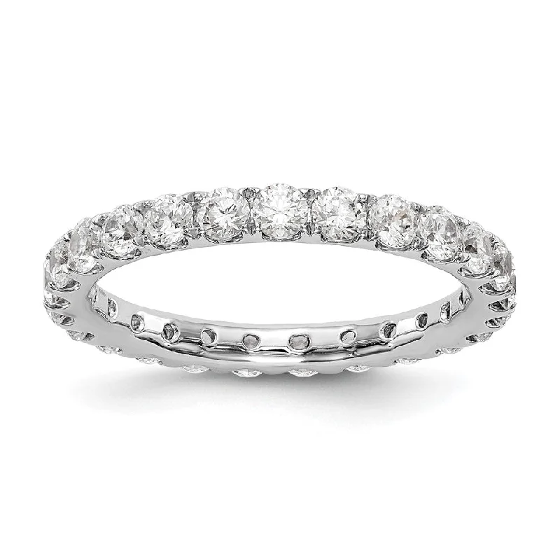Your Dream Jewelry At Dream Prices 14K White or Yellow Gold 1.5 Ctw U Shared Prong Diamond Eternity Band Your Dream Jewelry At Dream Prices 14K White or Yellow Gold 1.5 Ctw U Shared Prong Diamond Eternity Band