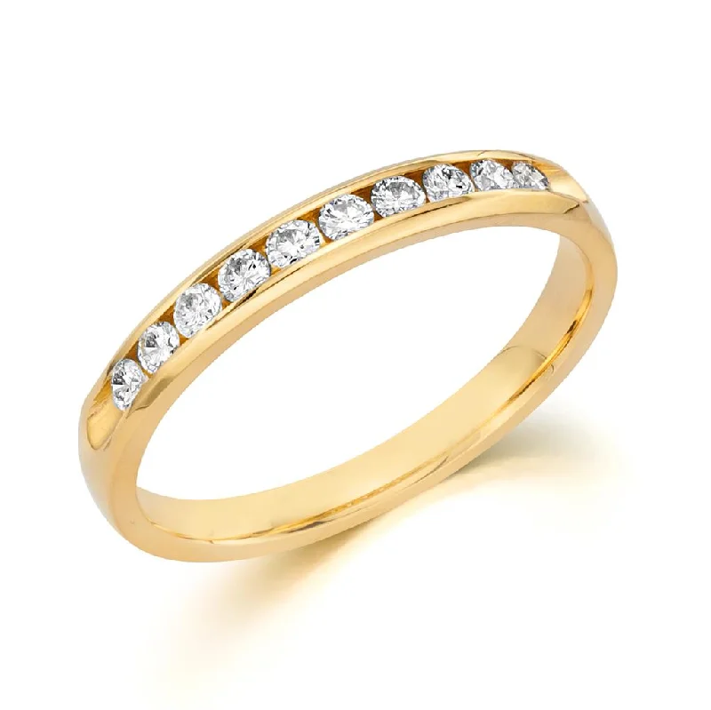 Don't Miss Out On Bestselling Jewelry At Special Prices 14K Yellow Gold Channel Set Diamond Band Don't Miss Out On Bestselling Jewelry At Special Prices 14K Yellow Gold Channel Set Diamond Band