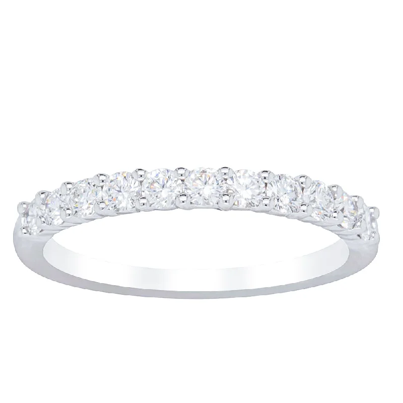 Elegant Jewelry At Unbeatable Offers – Shop Before It's Gone 18ct White Gold .50ct Diamond Panorama Band Elegant Jewelry At Unbeatable Offers – Shop Before It's Gone 18ct White Gold .50ct Diamond Panorama Band