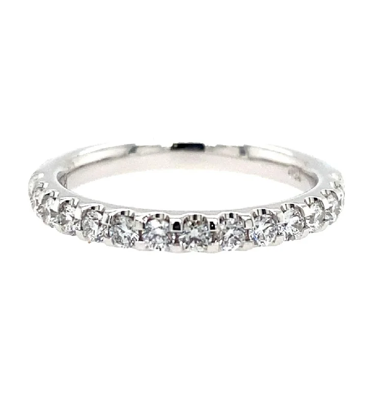 Buy More, Save More On Stunning Jewelry Pieces 18K White Gold Half Anniversary Diamond Band Buy More, Save More On Stunning Jewelry Pieces 18K White Gold Half Anniversary Diamond Band