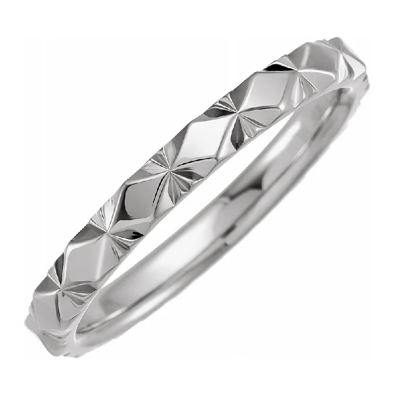 Jewelry Sale Alert – Shop Timeless Elegance Today 2.5mm 10K White Gold Diamond Cut Faceted Standard Fit Band Jewelry Sale Alert – Shop Timeless Elegance Today 2.5mm 10K White Gold Diamond Cut Faceted Standard Fit Band