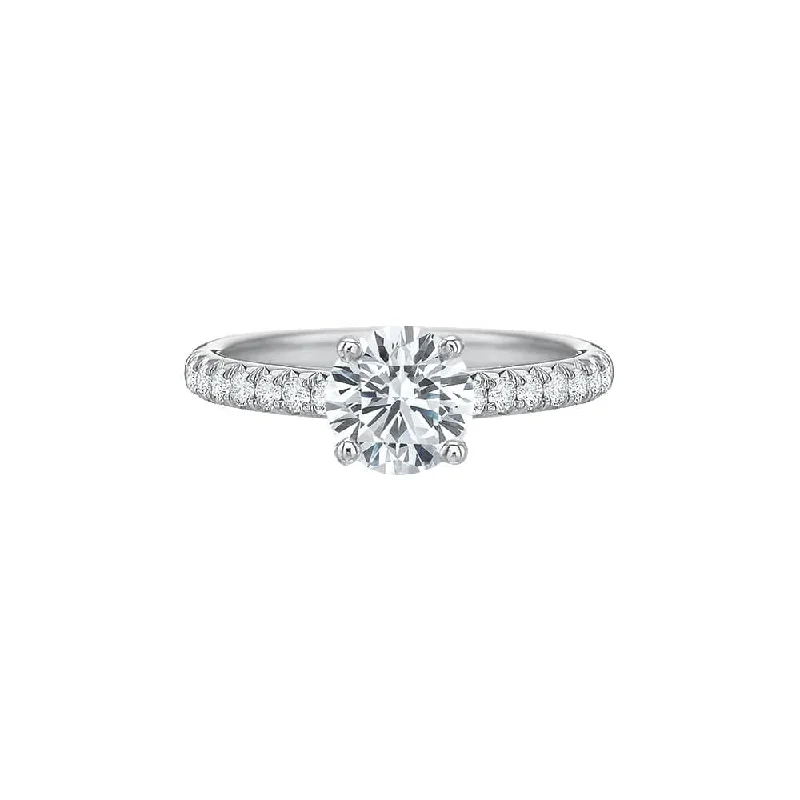 Affordable Luxury Jewelry For Every Occasion New Aire Diamond Semi Mount Ring