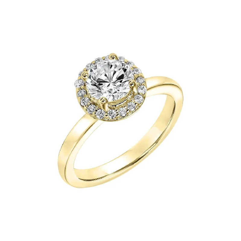 Grab Your Favorite Jewelry At The Lowest Prices Diamond Halo Semi Mount Ring